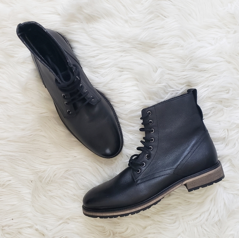 Modern Fiction Antonym Leather Lace-Up Men's Boot